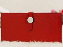 Ví nữ da thật  BV012 - Màu Đỏ