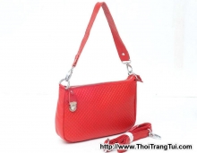 Túi nữ da thật 1403 - Màu Đỏ