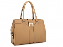 Túi da thật Nucelle BQ010 - Be