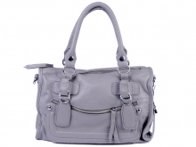 Túi nữ da thật BV007 Xám