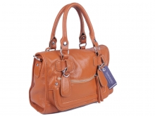 Túi nữ da thật BV007 Nâu